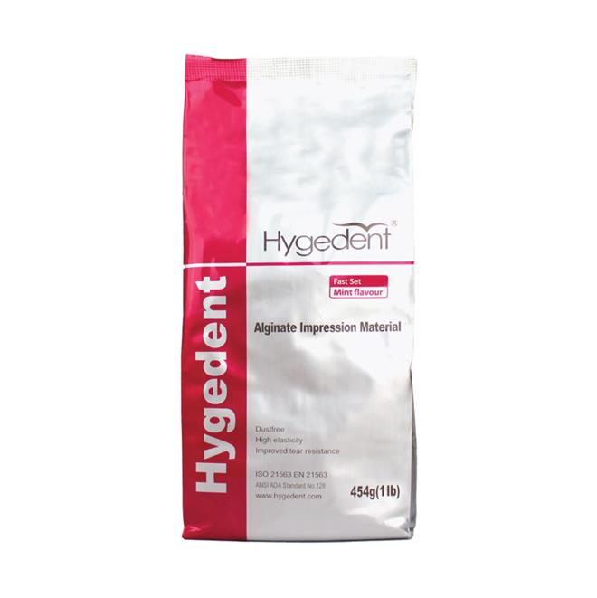 Hygedent Mint Alginate Fast Set 454g