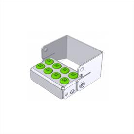 Bur Stand Plug-In 8 hole - Green