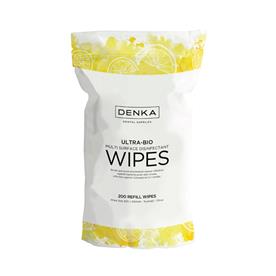 Ultrabio Citrus Alcohol-Free Wipes Refill x 200