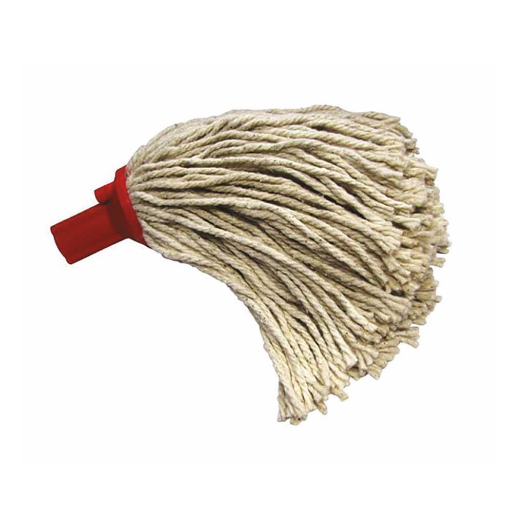 Exel Socket Mop Head - 200g PY Green Push Fit